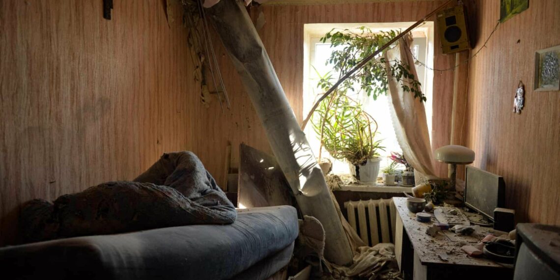 Russian missile went through roof of house in Ukraine and didn’t explode.