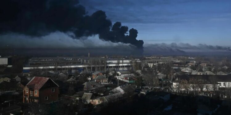 The first day of The Full-Scale War / AFP / Scanpix